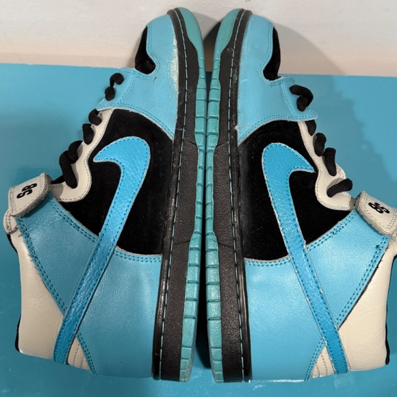 Size 12 - Nike Dunk Pro SB Mid AQUA- 2008 Release- (314383-041) main image 6